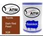 Preview: Toyota, Dark Red Pearl, 3Q8: 500ml Lackdose, von ATW Autoteile West.